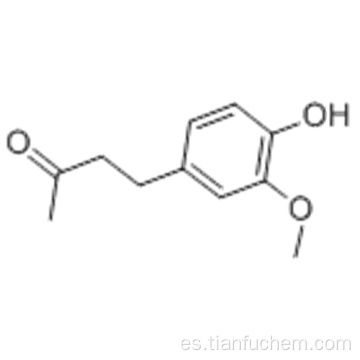 2-butanona, 4- (4-hidroxi-3-metoxifenilo) - CAS 122-48-5